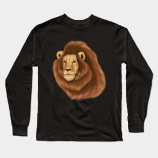 Lion head Long Sleeve T-Shirt